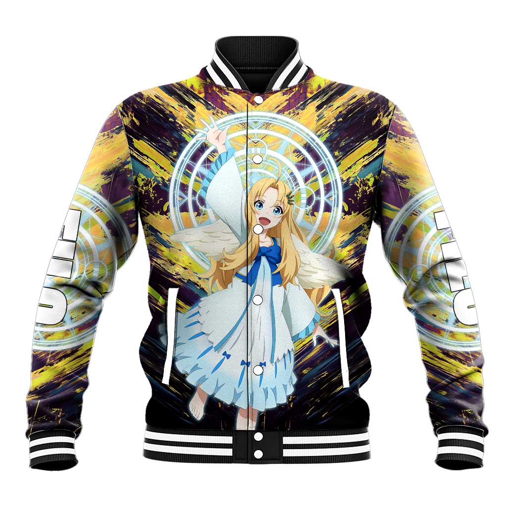 Filo The Rising of the Shield Hero Baseball Jacket with Magical Aura and Dual Form Design - The Mazicc