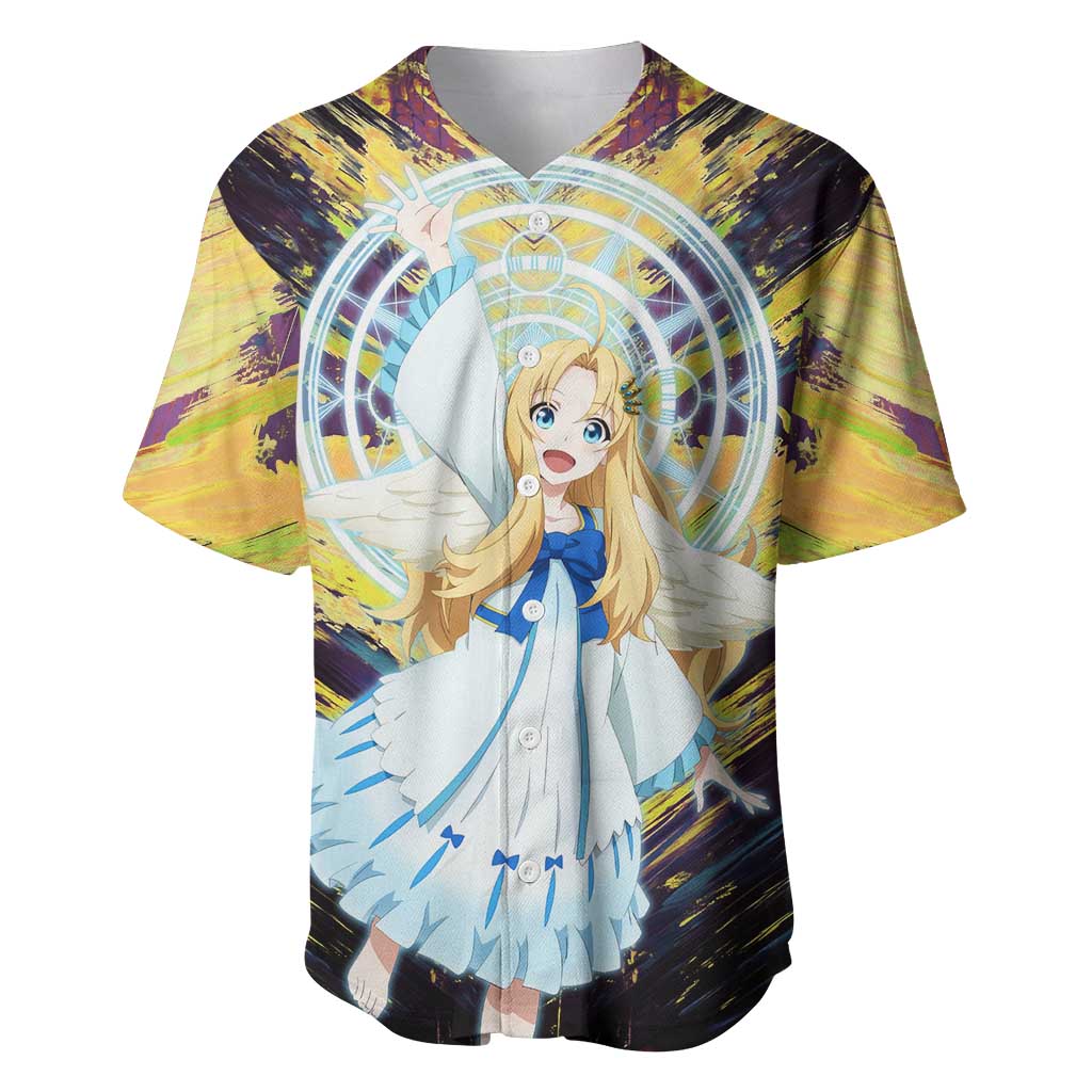 Filo The Rising of the Shield Hero Baseball Jersey with Magical Aura and Dual Form Design - The Mazicc