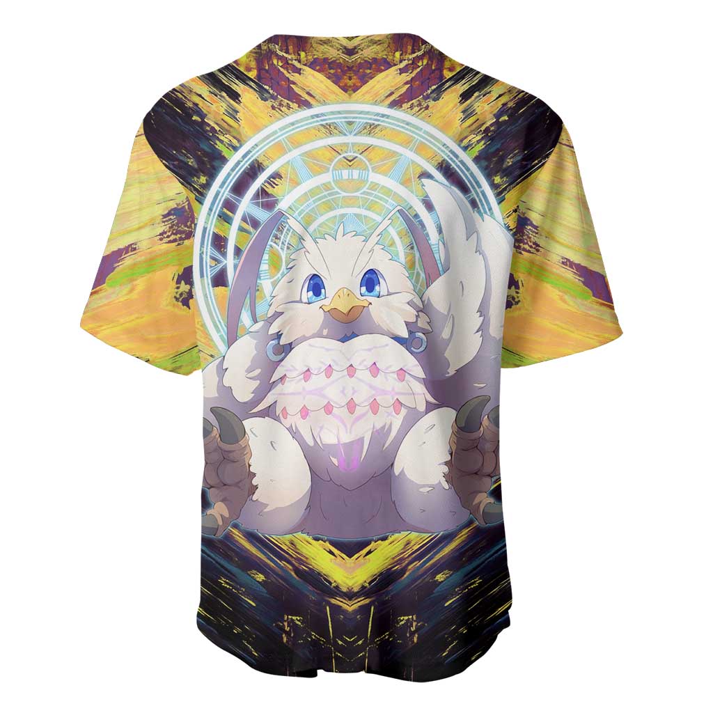 Filo The Rising of the Shield Hero Baseball Jersey with Magical Aura and Dual Form Design - The Mazicc