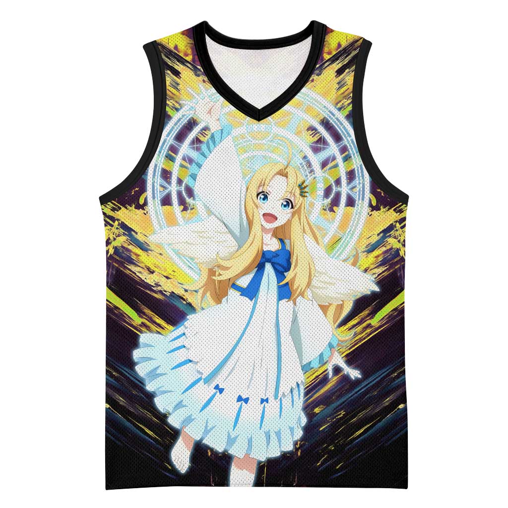 Filo The Rising of the Shield Hero Basketball Jersey with Magical Aura and Dual Form Design - The Mazicc