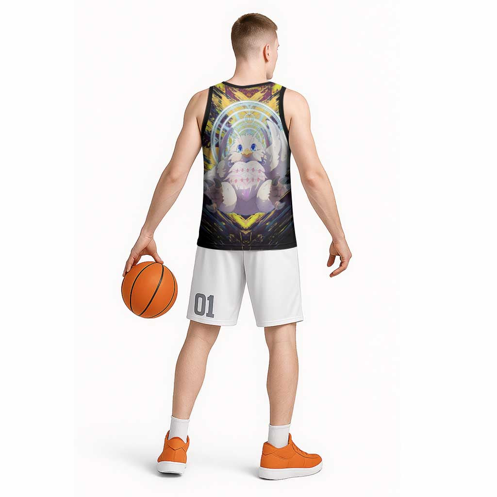 Filo The Rising of the Shield Hero Basketball Jersey with Magical Aura and Dual Form Design - The Mazicc