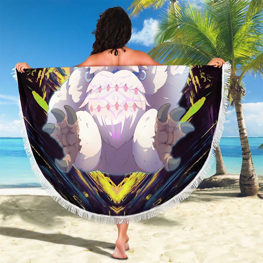 Filo The Rising of the Shield Hero Beach Blanket with Magical Aura and Dual Form Design - The Mazicc
