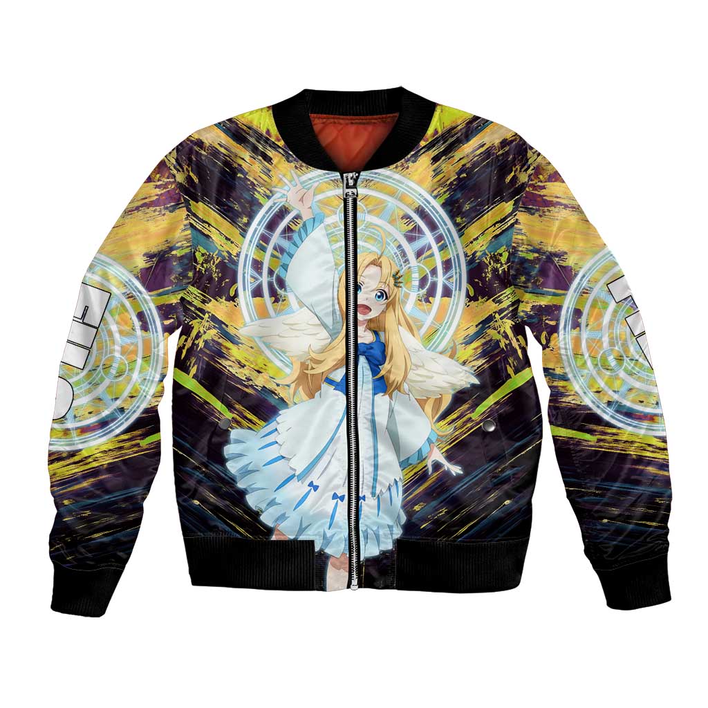 Filo The Rising of the Shield Hero Bomber Jacket with Magical Aura and Dual Form Design - The Mazicc