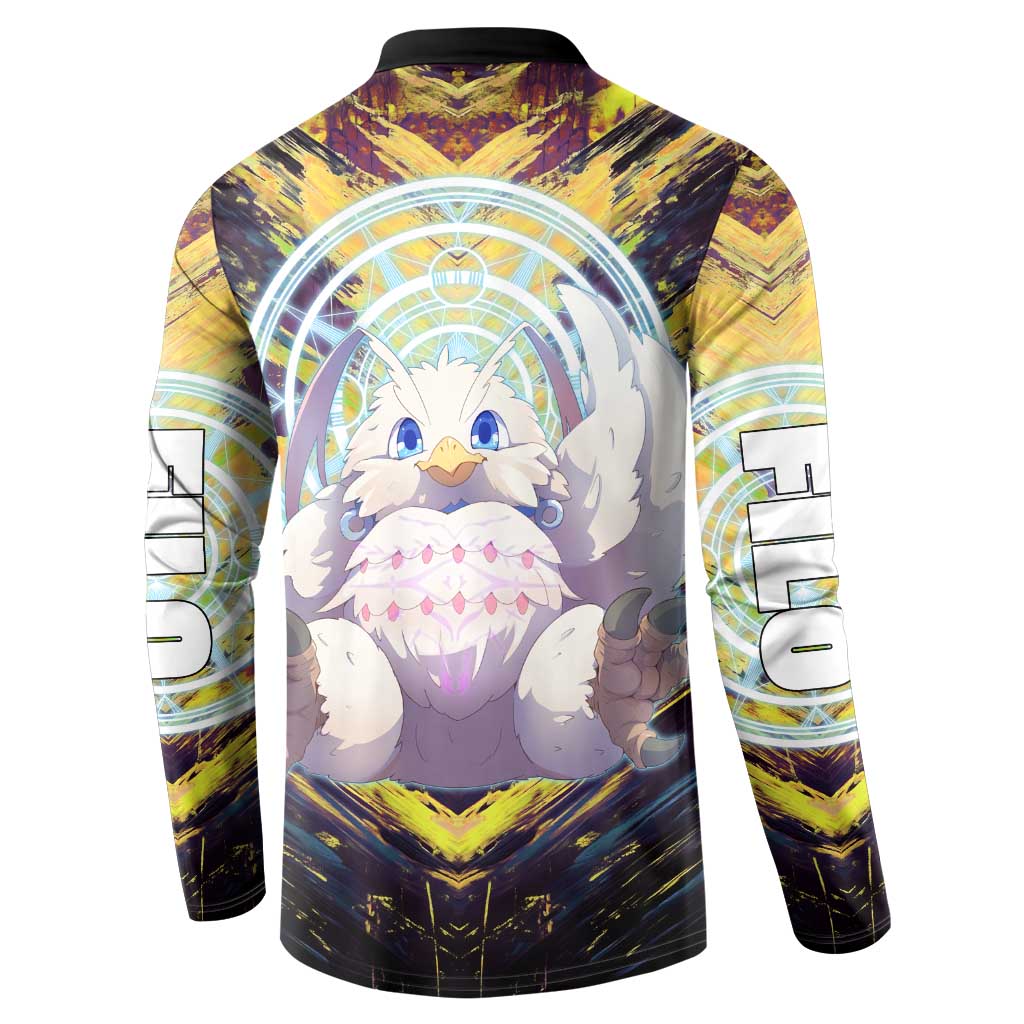 Filo The Rising of the Shield Hero Button Sweatshirt with Magical Aura and Dual Form Design - The Mazicc