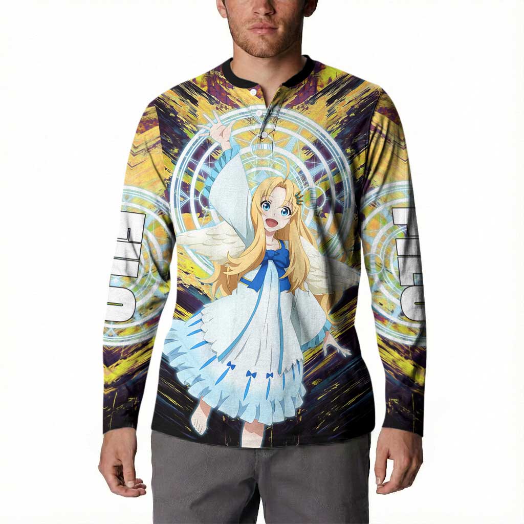 Filo The Rising of the Shield Hero Button Sweatshirt with Magical Aura and Dual Form Design - The Mazicc