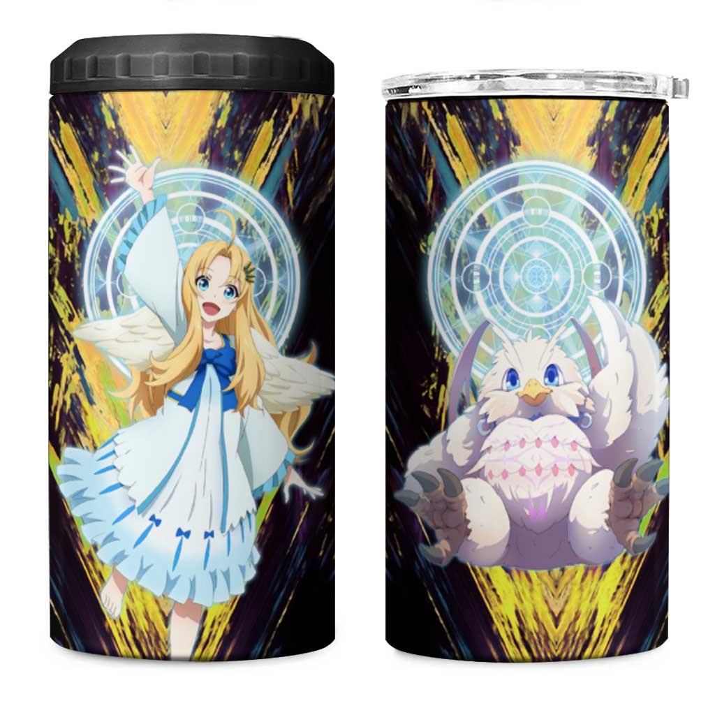 Filo The Rising of the Shield Hero 4 in 1 Can Cooler Tumbler with Magical Aura and Dual Form Design - The Mazicc