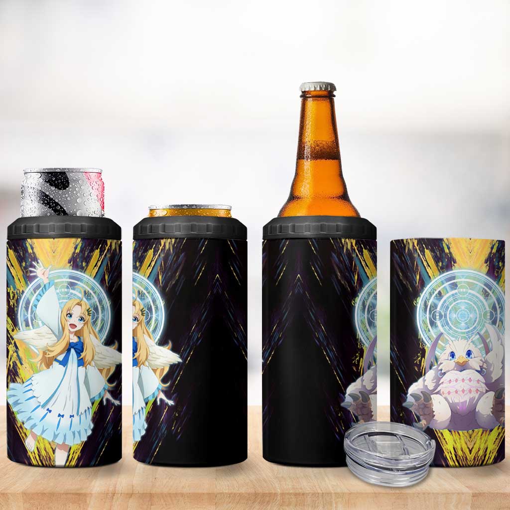 Filo The Rising of the Shield Hero 4 in 1 Can Cooler Tumbler with Magical Aura and Dual Form Design - The Mazicc