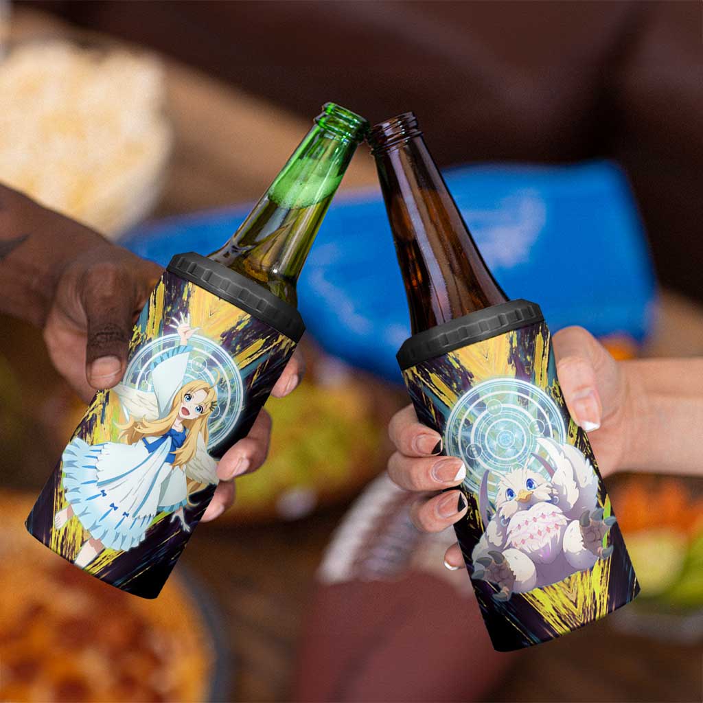 Filo The Rising of the Shield Hero 4 in 1 Can Cooler Tumbler with Magical Aura and Dual Form Design - The Mazicc