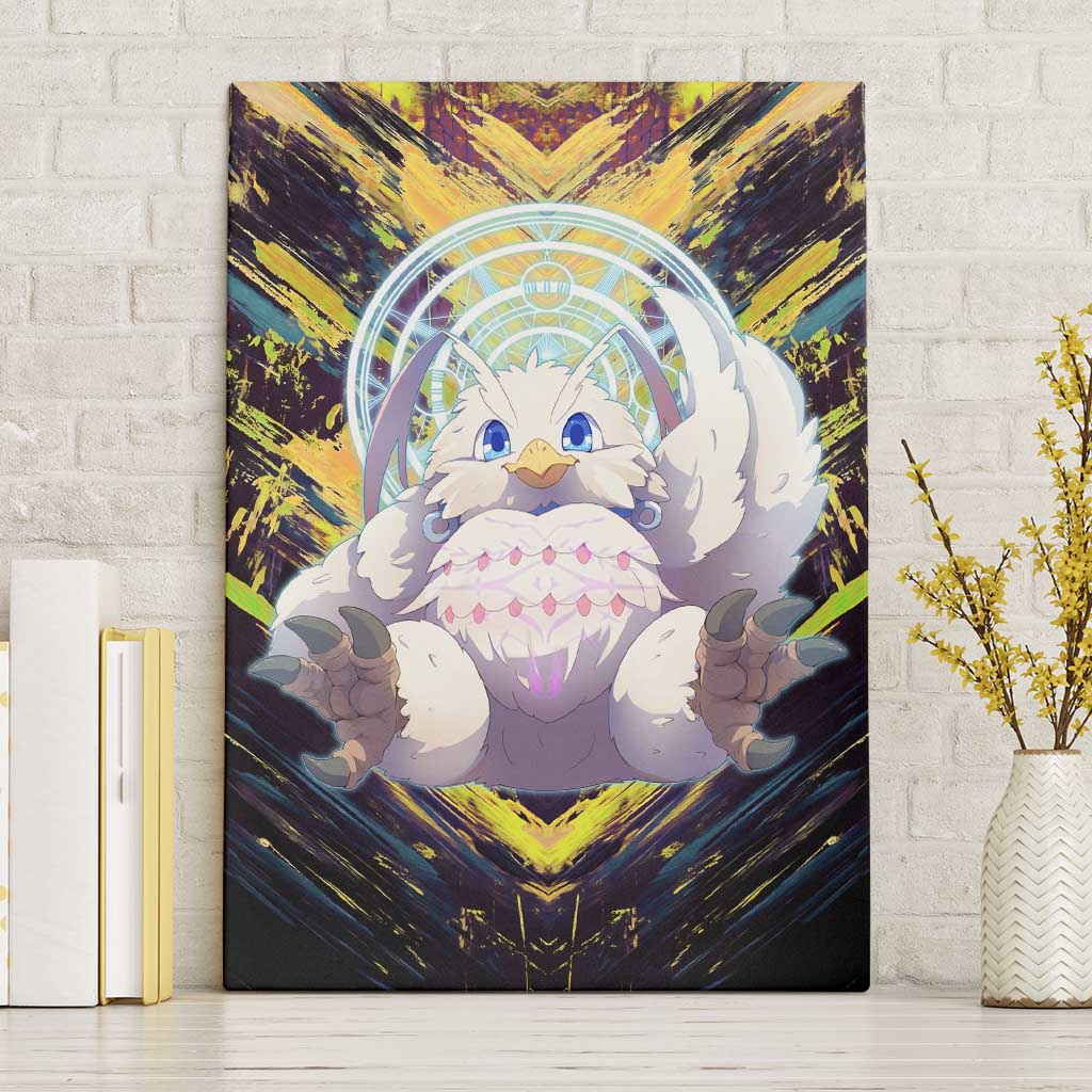 Filo The Rising of the Shield Hero Canvas Wall Art with Magical Aura and Dual Form Design - The Mazicc