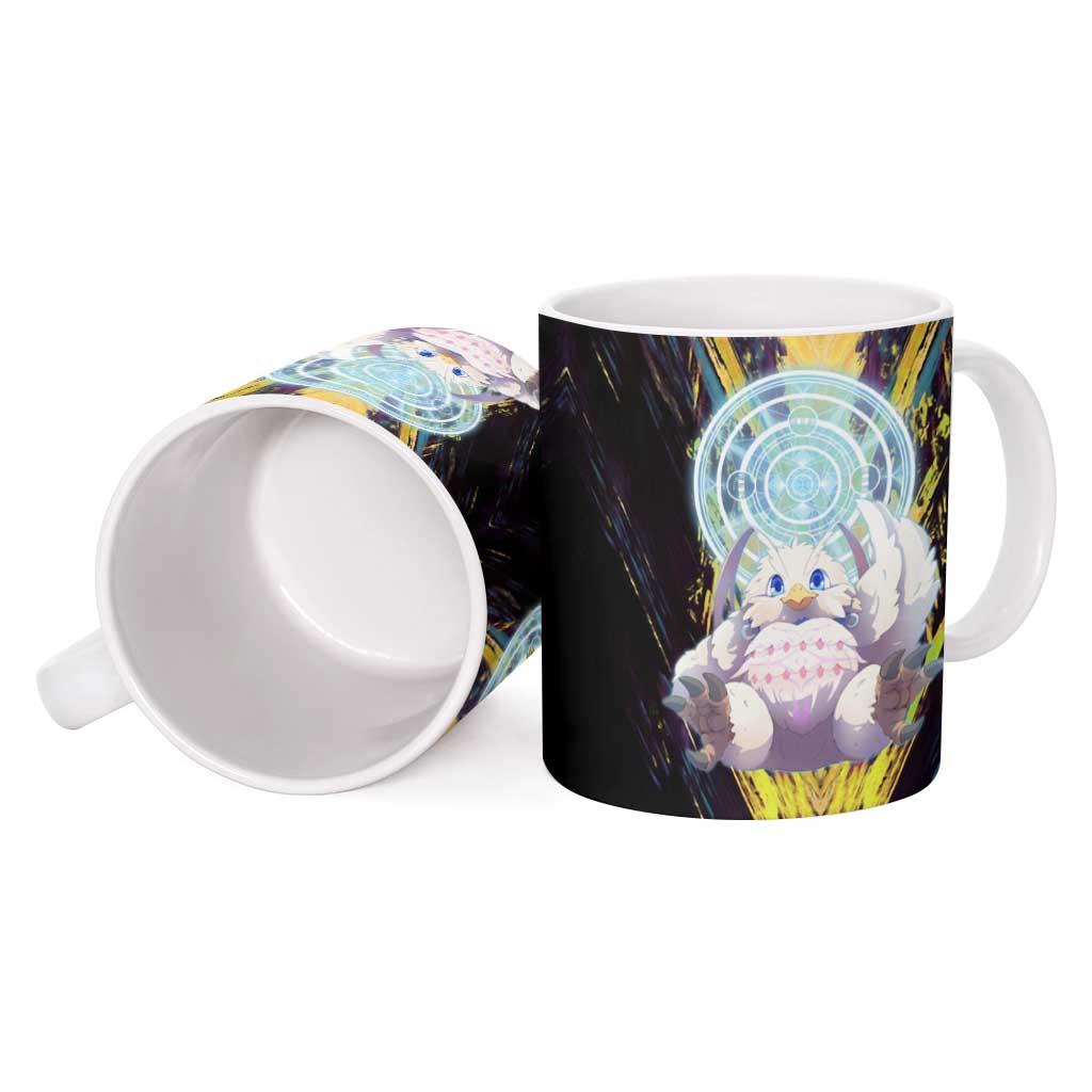 Filo The Rising of the Shield Hero Ceramic Mug with Magical Aura and Dual Form Design - The Mazicc
