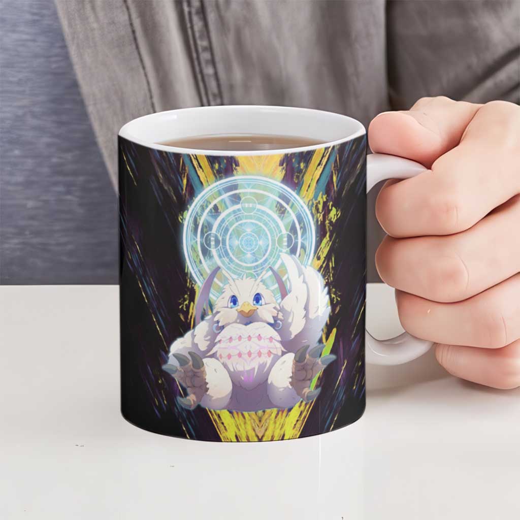Filo The Rising of the Shield Hero Ceramic Mug with Magical Aura and Dual Form Design - The Mazicc