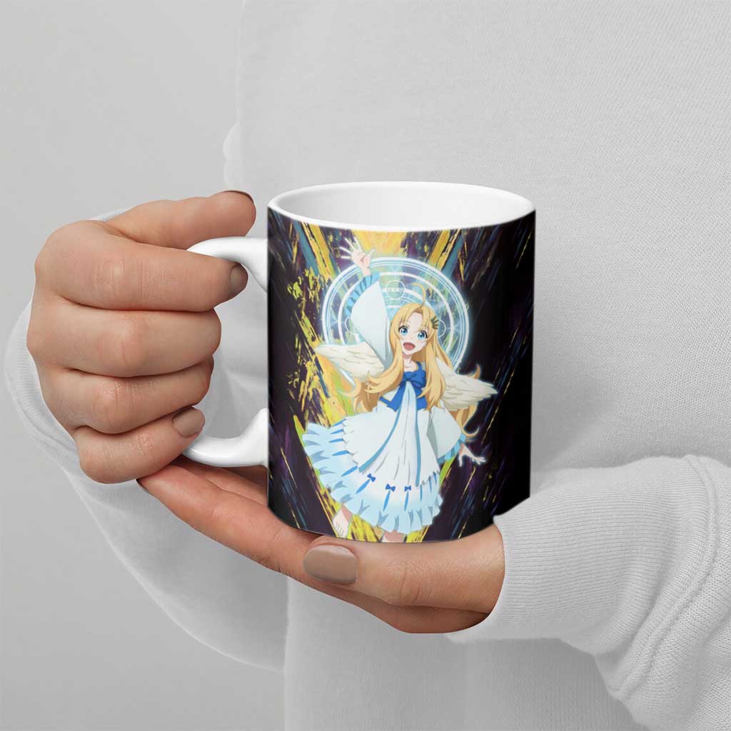 Filo The Rising of the Shield Hero Ceramic Mug with Magical Aura and Dual Form Design - The Mazicc