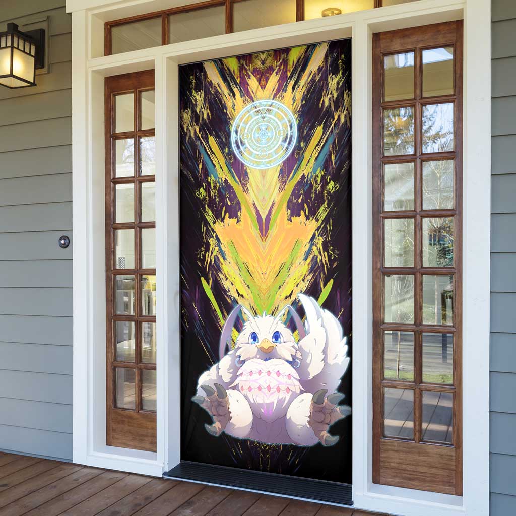 Filo The Rising of the Shield Hero Door Cover with Magical Aura and Dual Form Design - The Mazicc