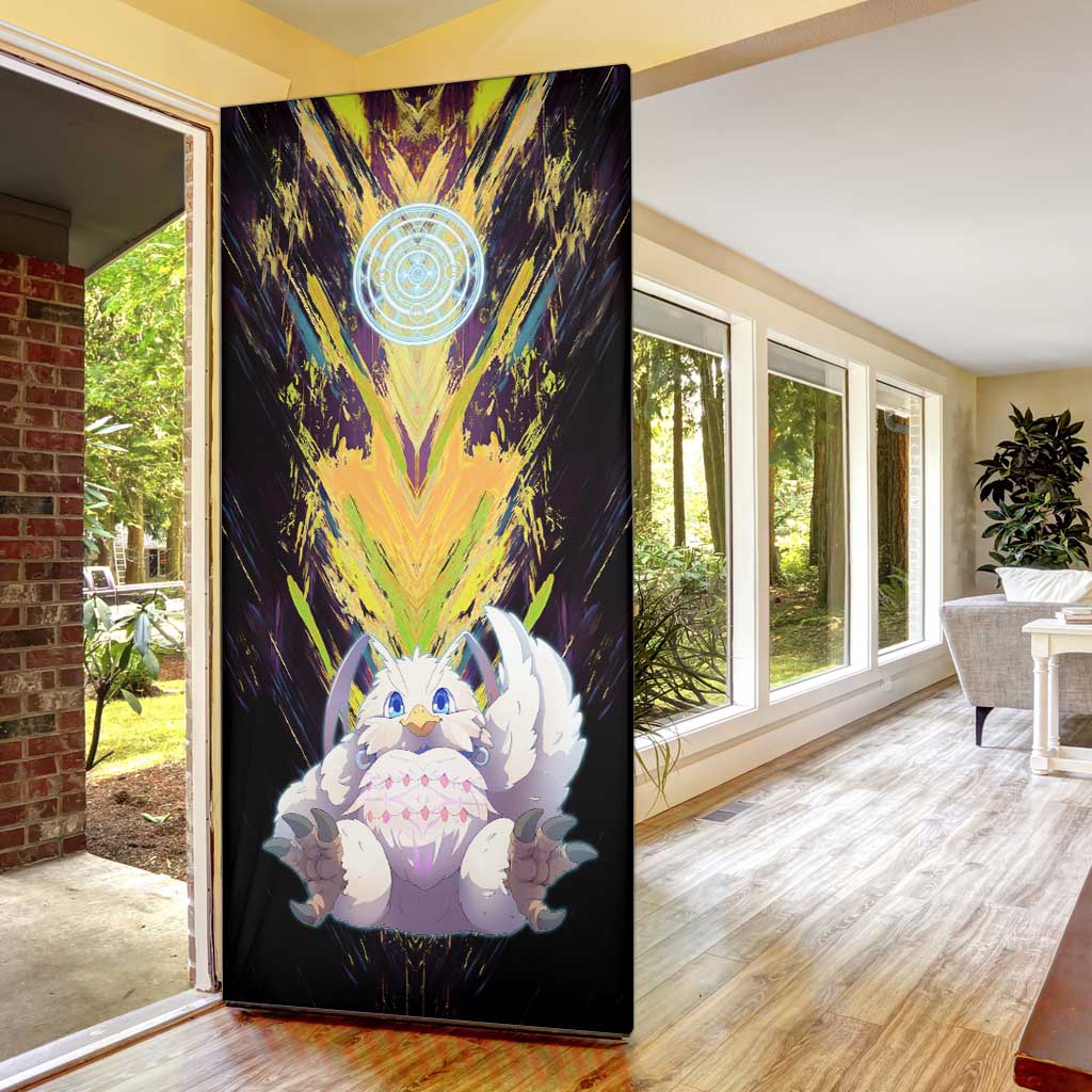 Filo The Rising of the Shield Hero Door Cover with Magical Aura and Dual Form Design - The Mazicc