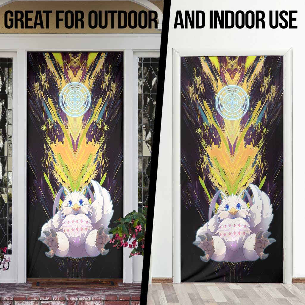 Filo The Rising of the Shield Hero Door Cover with Magical Aura and Dual Form Design - The Mazicc