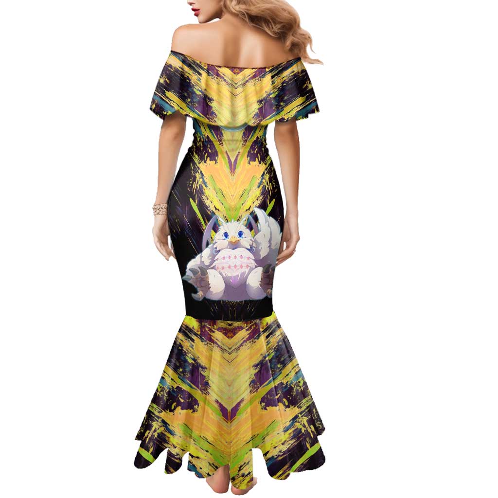 Filo The Rising of the Shield Hero Family Matching Mermaid Dress and Hawaiian Shirt with Magical Aura and Dual Form Design