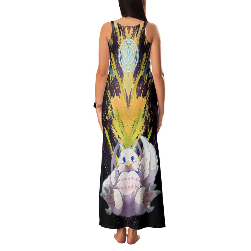Filo The Rising of the Shield Hero Family Matching Tank Maxi Dress and Hawaiian Shirt with Magical Aura and Dual Form Design