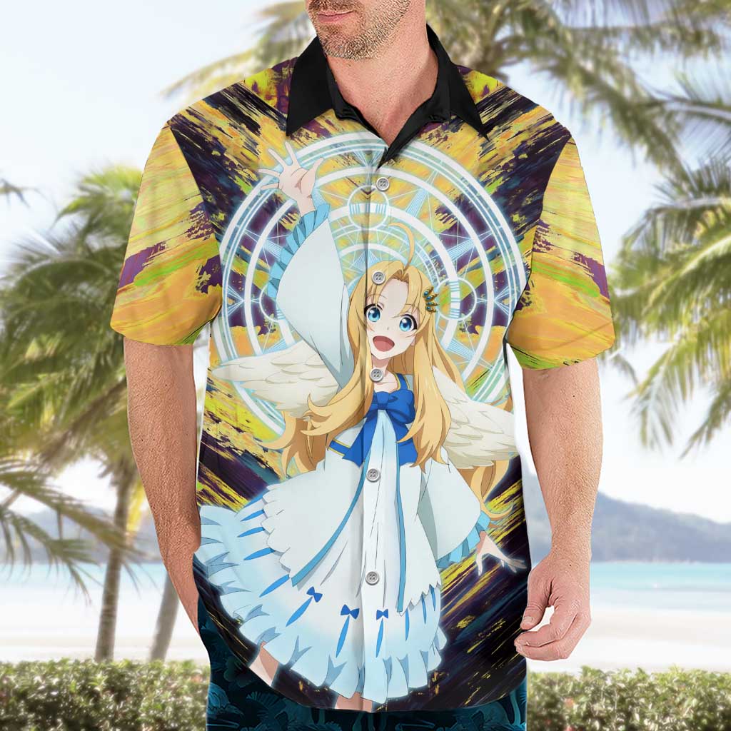 Filo The Rising of the Shield Hero Hawaiian Shirt with Magical Aura and Dual Form Design - The Mazicc