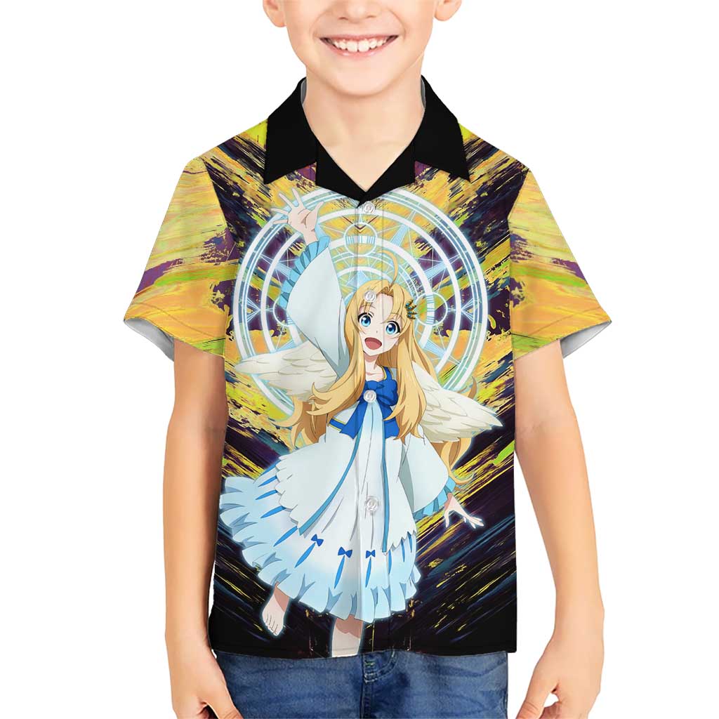 Filo The Rising of the Shield Hero Hawaiian Shirt with Magical Aura and Dual Form Design - The Mazicc