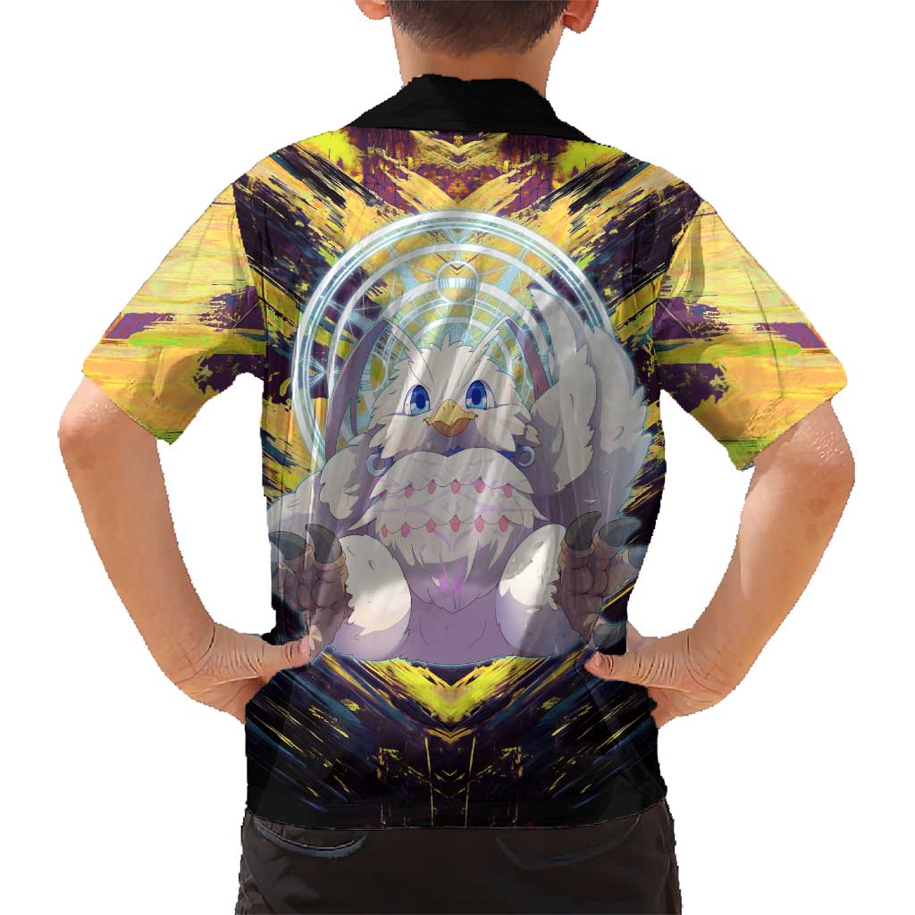 Filo The Rising of the Shield Hero Hawaiian Shirt with Magical Aura and Dual Form Design - The Mazicc