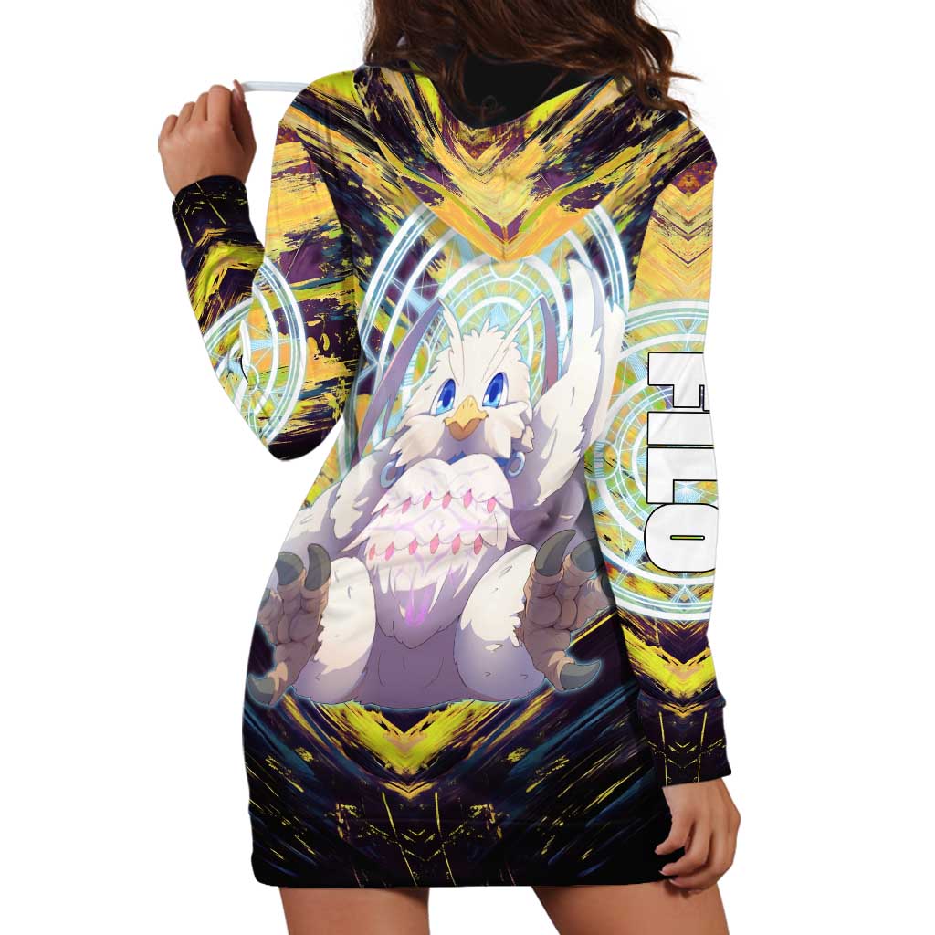 Filo The Rising of the Shield Hero Hoodie Dress with Magical Aura and Dual Form Design - The Mazicc