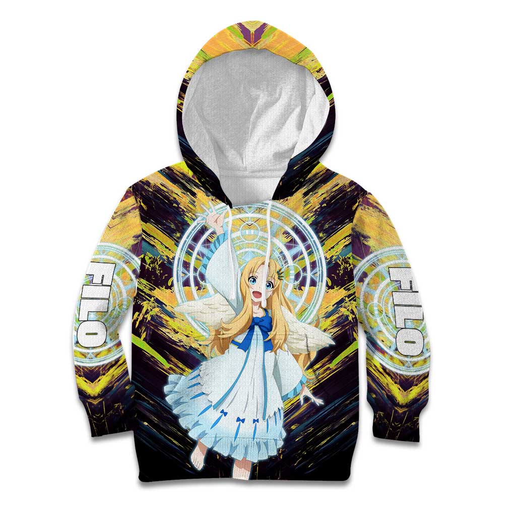 Filo The Rising of the Shield Hero Kid Hoodie with Magical Aura and Dual Form Design - The Mazicc