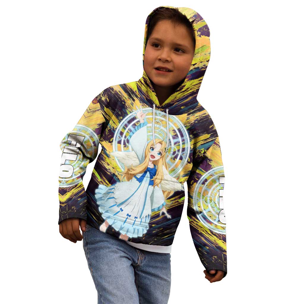 Filo The Rising of the Shield Hero Kid Hoodie with Magical Aura and Dual Form Design - The Mazicc