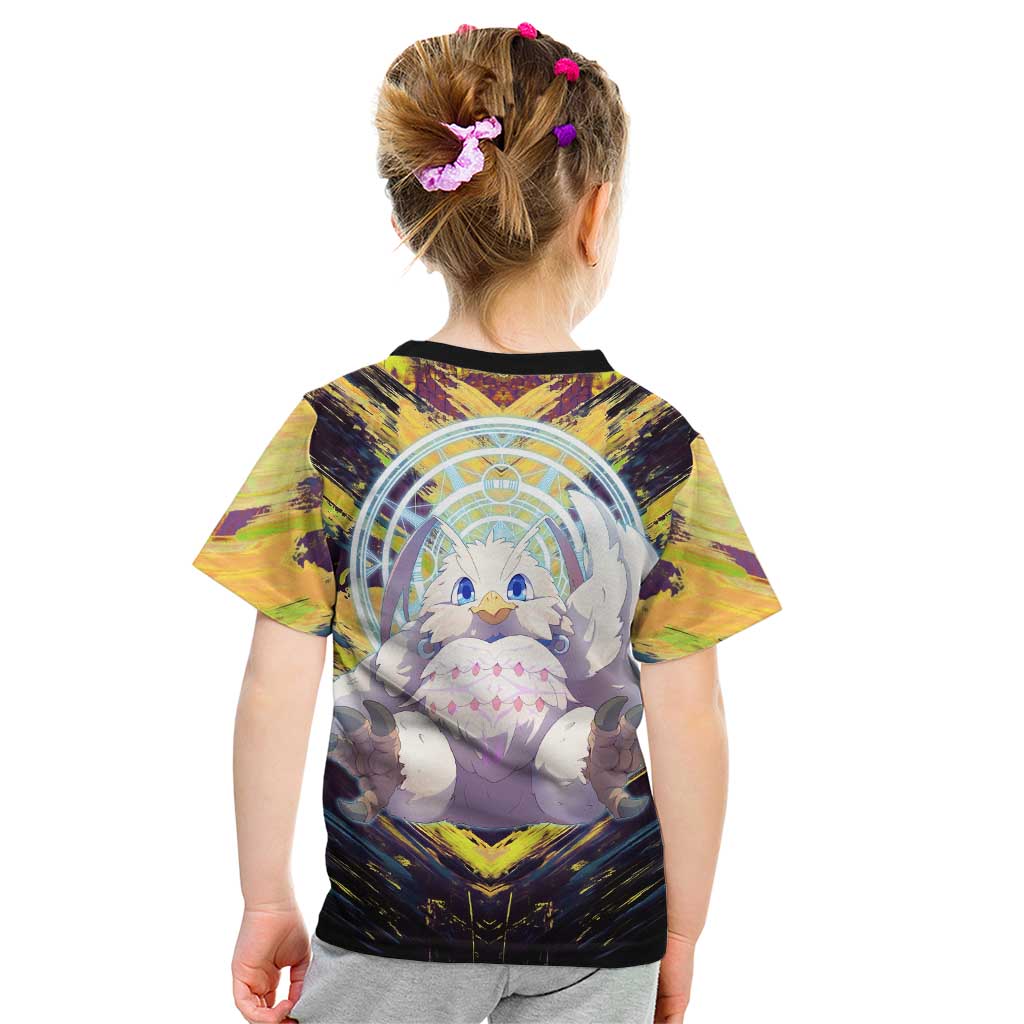 Filo The Rising of the Shield Hero Kid T Shirt with Magical Aura and Dual Form Design - The Mazicc