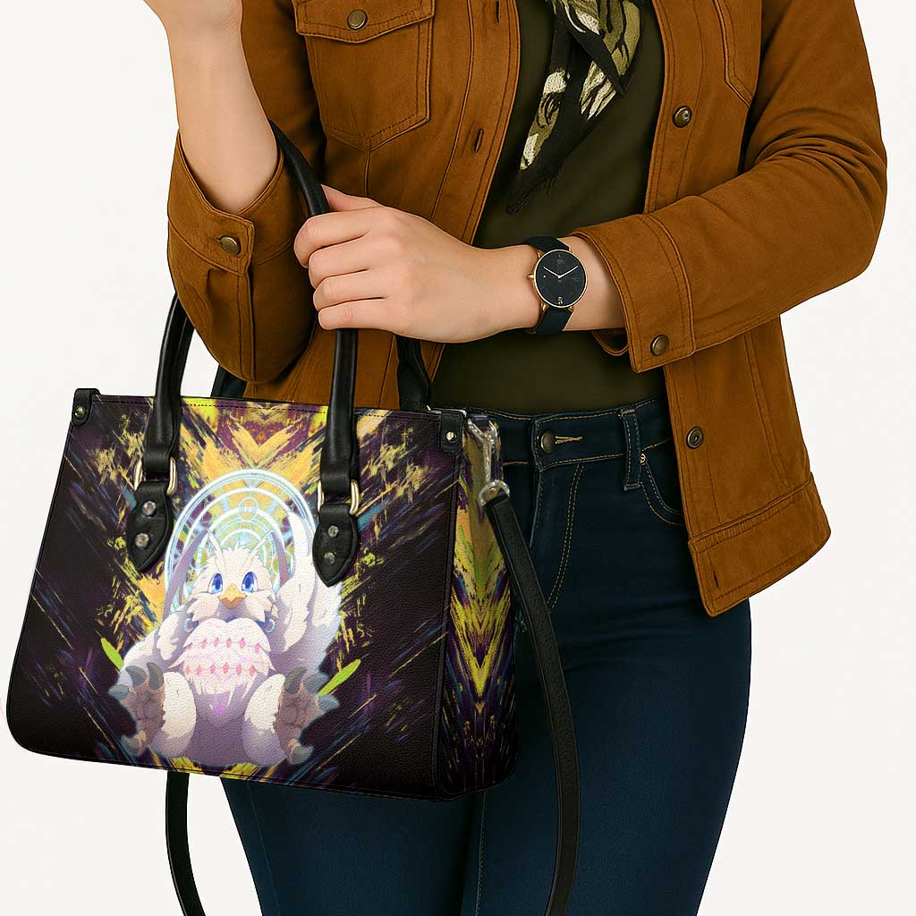 Filo The Rising of the Shield Hero Leather Bag with Magical Aura and Dual Form Design - The Mazicc