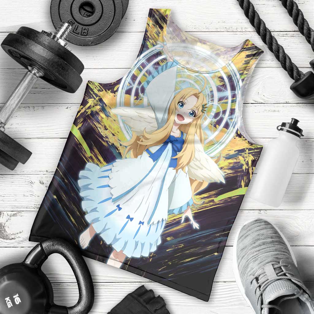 Filo The Rising of the Shield Hero Men Tank Top with Magical Aura and Dual Form Design - The Mazicc