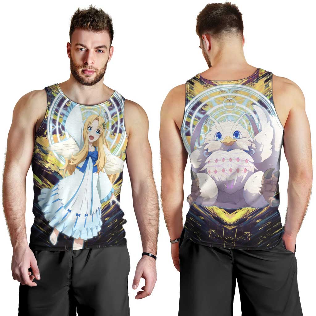 Filo The Rising of the Shield Hero Men Tank Top with Magical Aura and Dual Form Design - The Mazicc