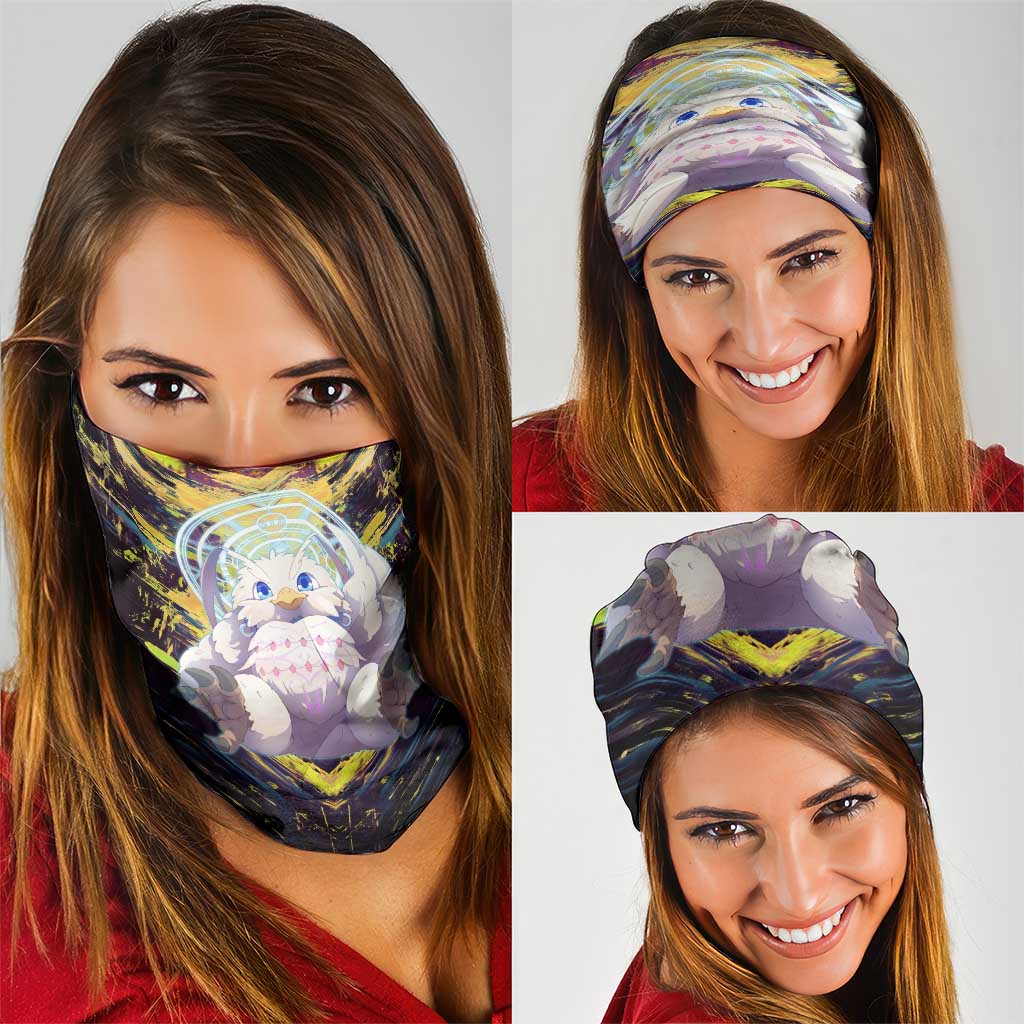 Filo The Rising of the Shield Hero Neck Gaiter with Magical Aura and Dual Form Design - The Mazicc