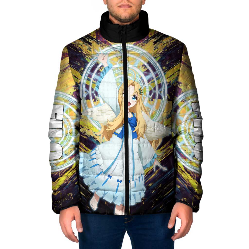 Filo The Rising of the Shield Hero Padded Jacket with Magical Aura and Dual Form Design - The Mazicc