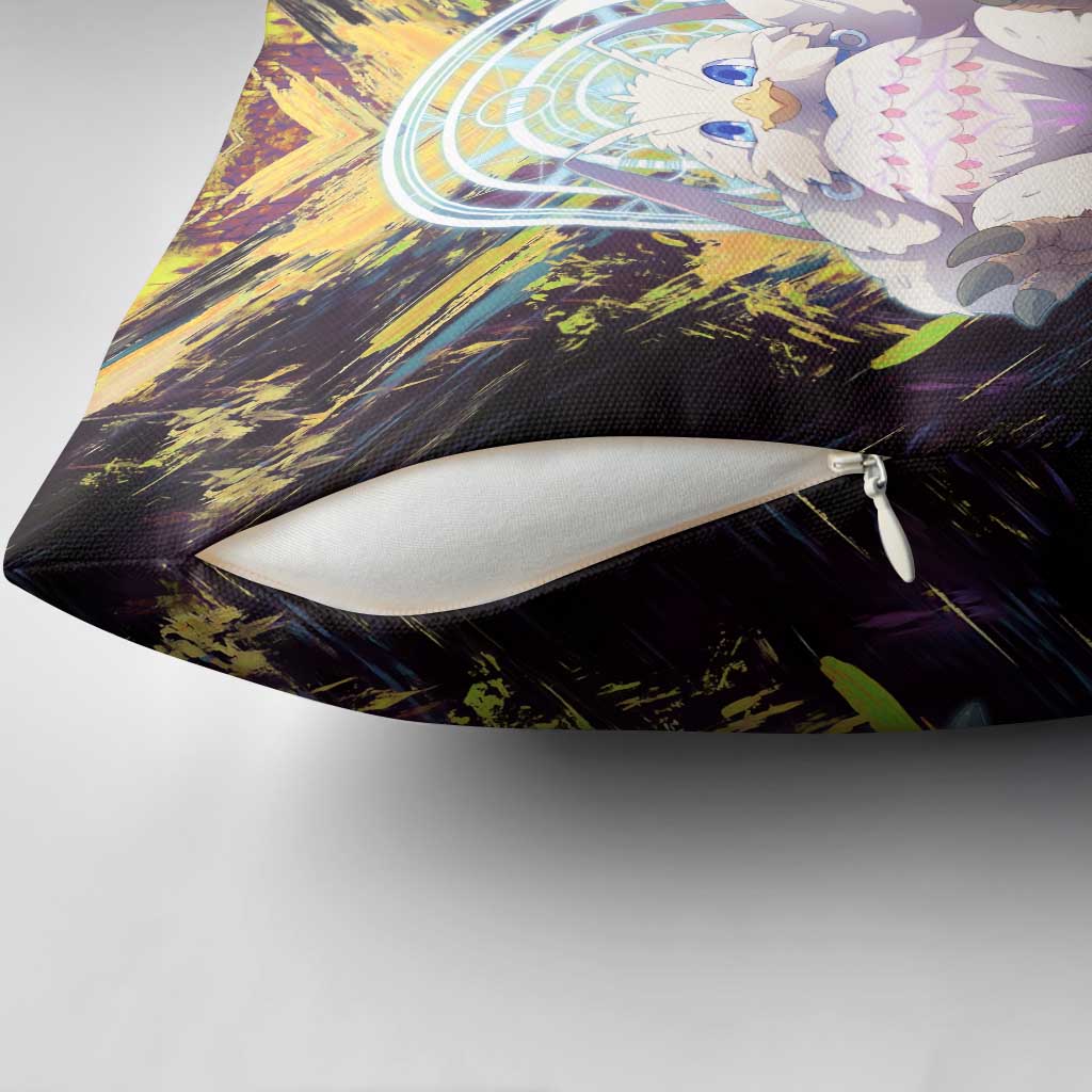 Filo The Rising of the Shield Hero Pillow Cover with Magical Aura and Dual Form Design - The Mazicc