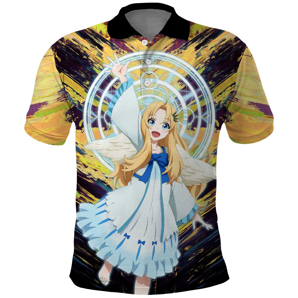 Filo The Rising of the Shield Hero Polo Shirt with Magical Aura and Dual Form Design - The Mazicc