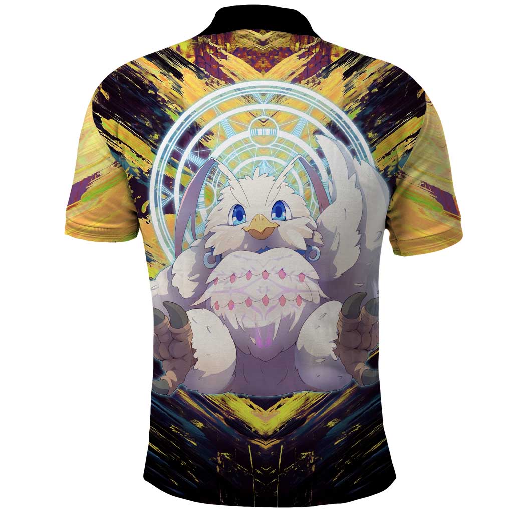 Filo The Rising of the Shield Hero Polo Shirt with Magical Aura and Dual Form Design - The Mazicc
