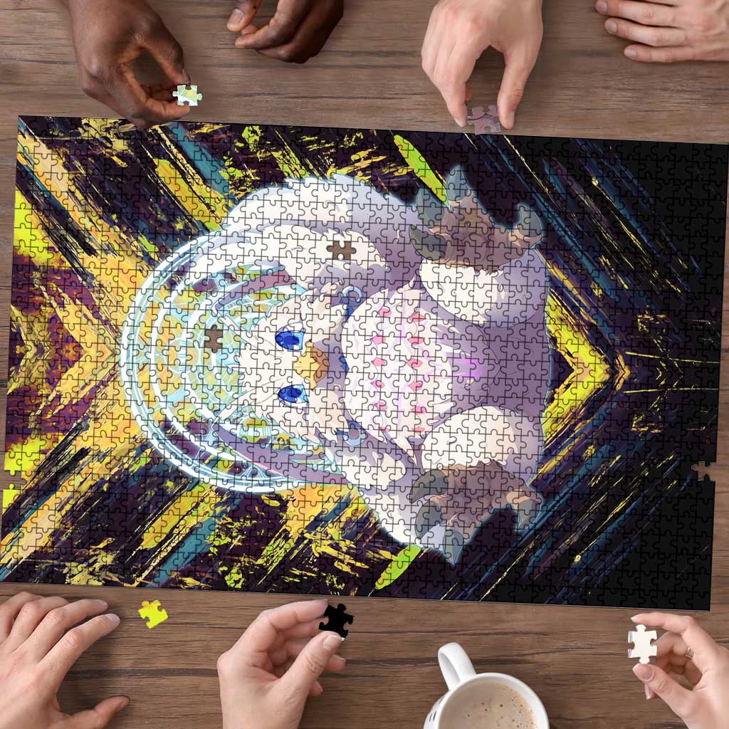 Filo The Rising of the Shield Hero Puzzle with Magical Aura and Dual Form Design - The Mazicc