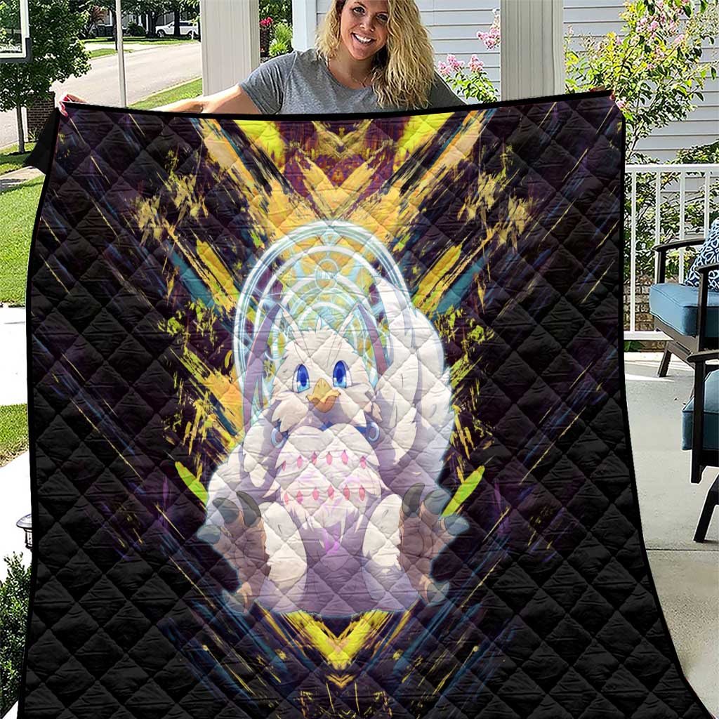 Filo The Rising of the Shield Hero Quilt with Magical Aura and Dual Form Design - The Mazicc