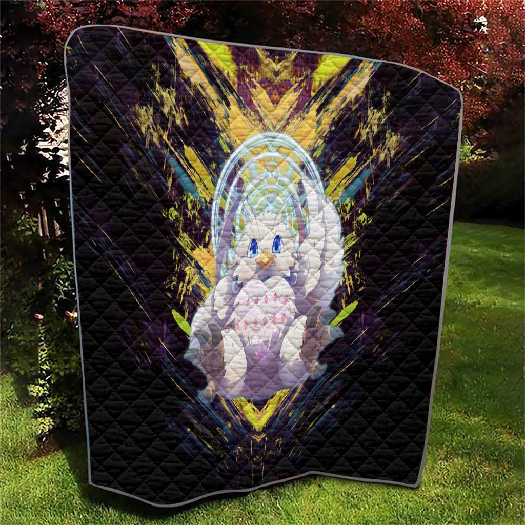 Filo The Rising of the Shield Hero Quilt with Magical Aura and Dual Form Design - The Mazicc