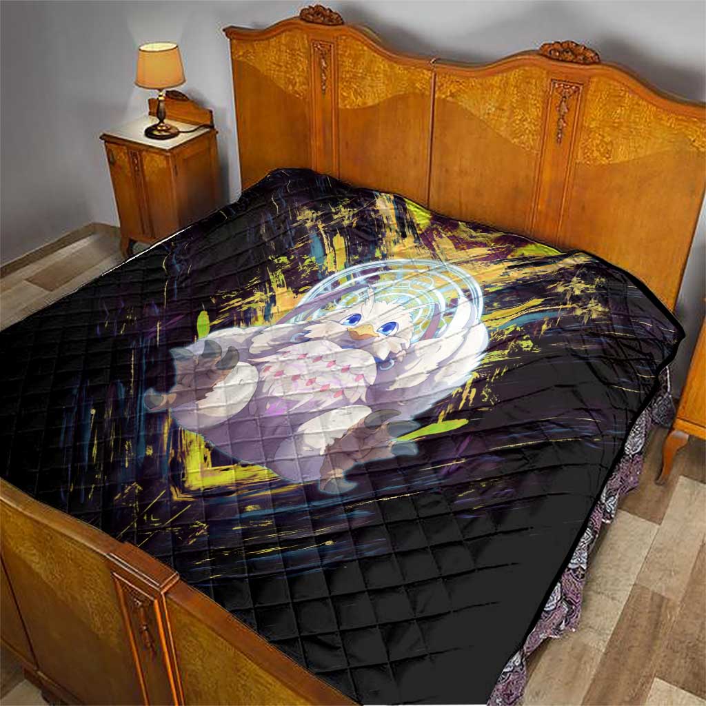 Filo The Rising of the Shield Hero Quilt with Magical Aura and Dual Form Design - The Mazicc