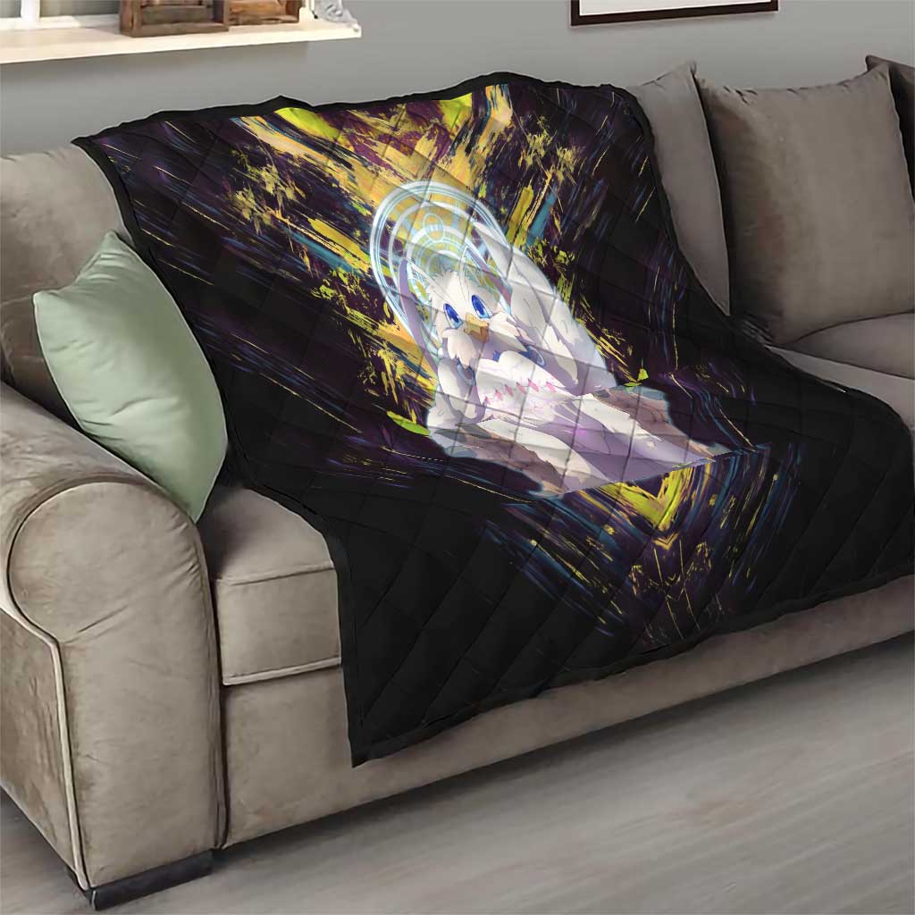 Filo The Rising of the Shield Hero Quilt with Magical Aura and Dual Form Design - The Mazicc
