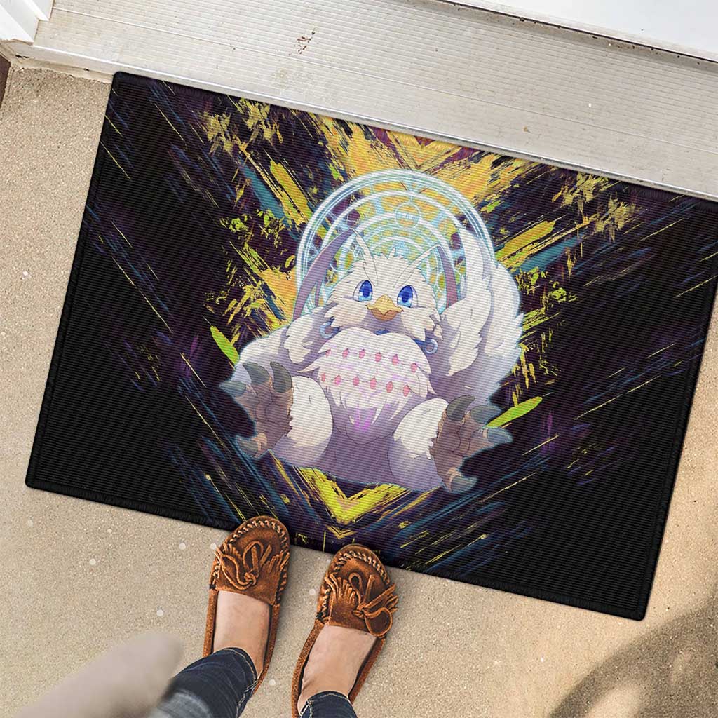 Filo The Rising of the Shield Hero Rubber Doormat with Magical Aura and Dual Form Design - The Mazicc
