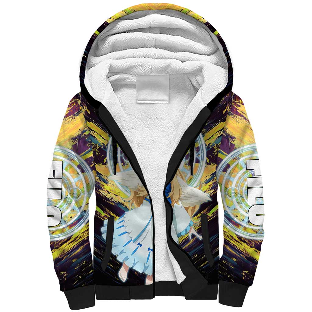 Filo The Rising of the Shield Hero Sherpa Hoodie with Magical Aura and Dual Form Design - The Mazicc