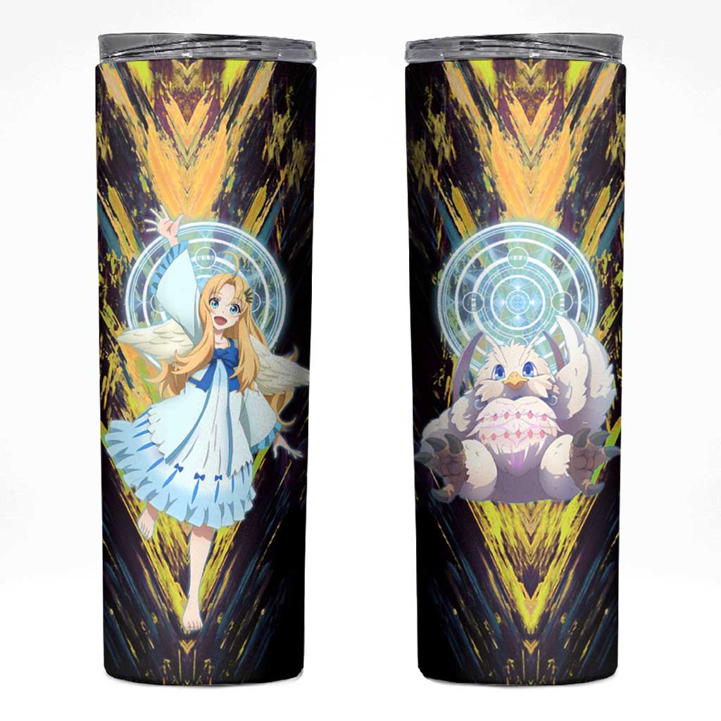 Filo The Rising of the Shield Hero Skinny Tumbler with Magical Aura and Dual Form Design - The Mazicc