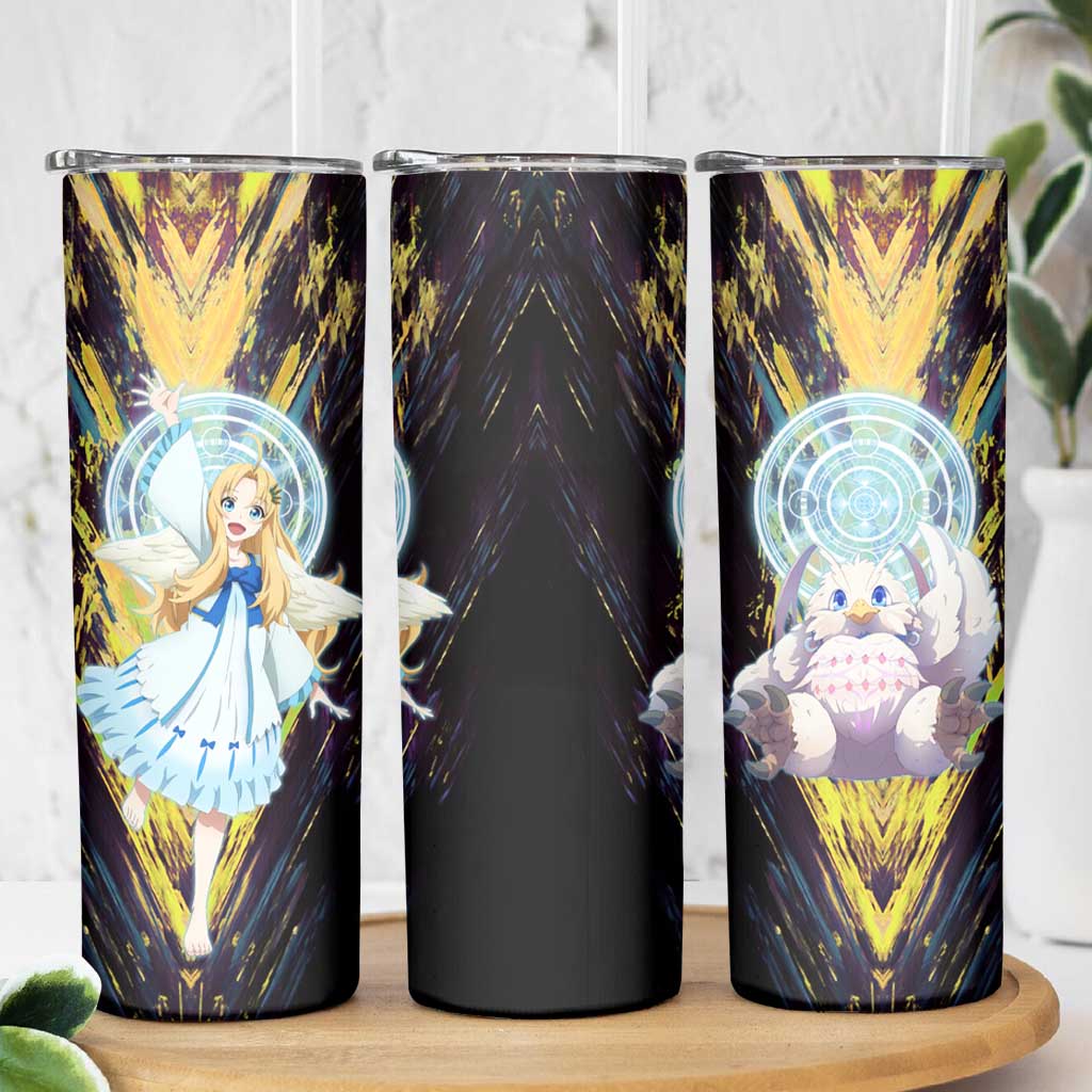 Filo The Rising of the Shield Hero Skinny Tumbler with Magical Aura and Dual Form Design - The Mazicc