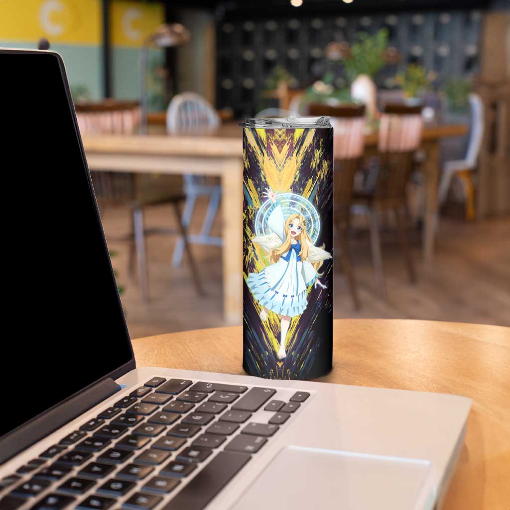 Filo The Rising of the Shield Hero Skinny Tumbler with Magical Aura and Dual Form Design - The Mazicc