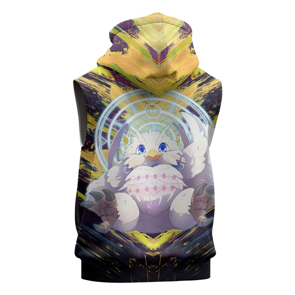 Filo The Rising of the Shield Hero Sleeveless Hoodie with Magical Aura and Dual Form Design - The Mazicc