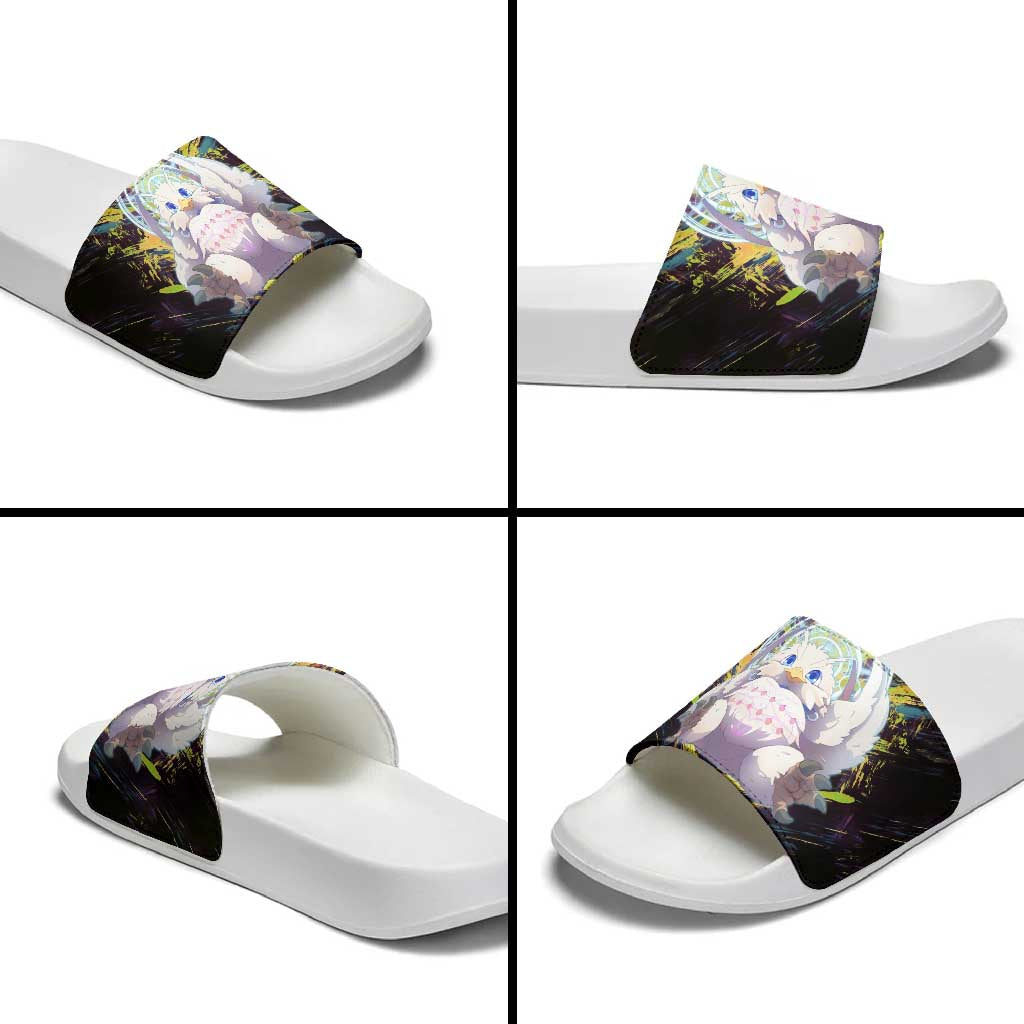 Filo The Rising of the Shield Hero Slide Sandals with Magical Aura and Dual Form Design - The Mazicc