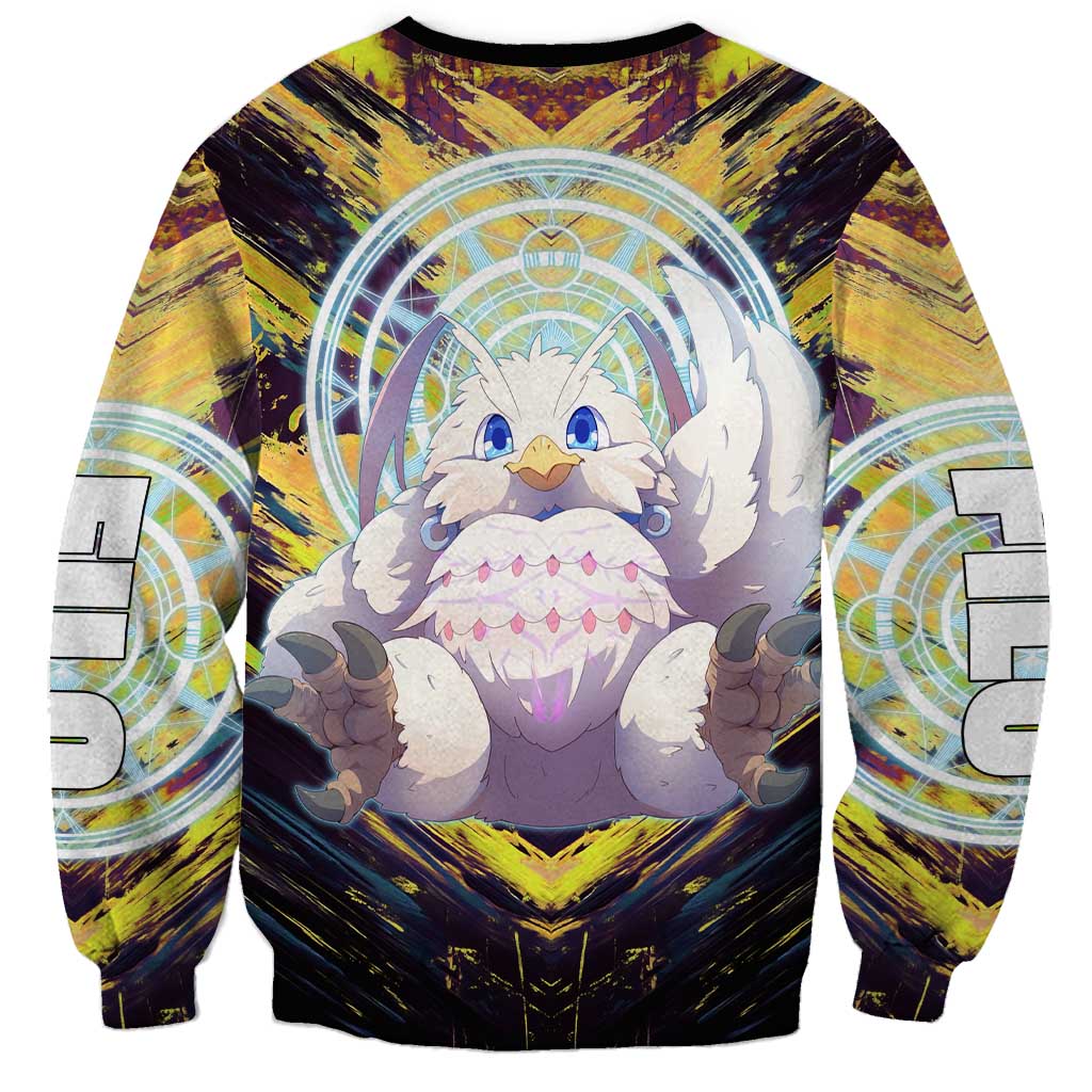 Filo The Rising of the Shield Hero Sweatshirt with Magical Aura and Dual Form Design - The Mazicc