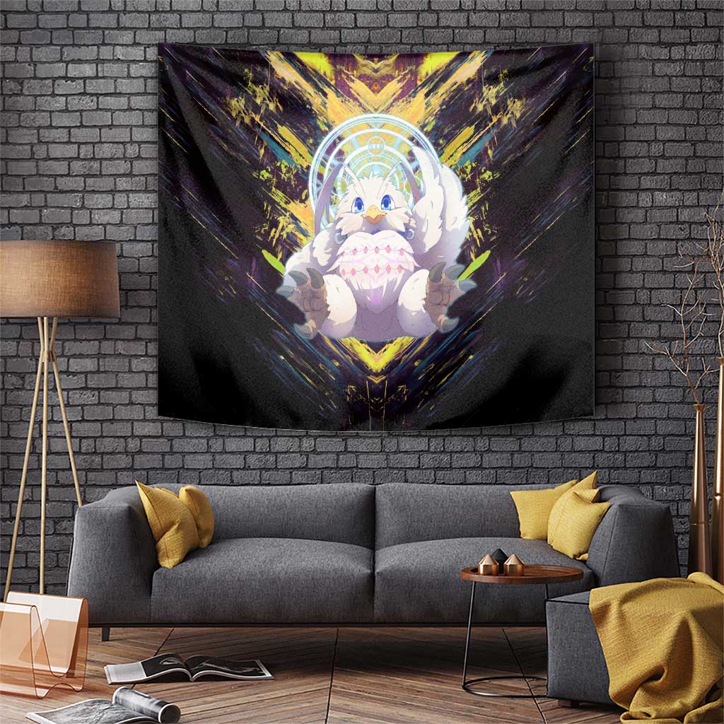 Filo The Rising of the Shield Hero Tapestry with Magical Aura and Dual Form Design - The Mazicc